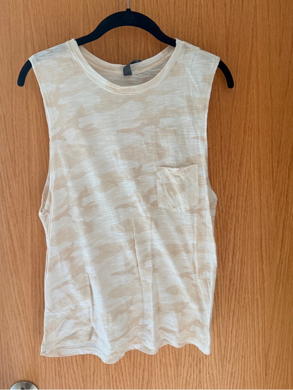 Vuori Beige Camo Short Sleeve Tee